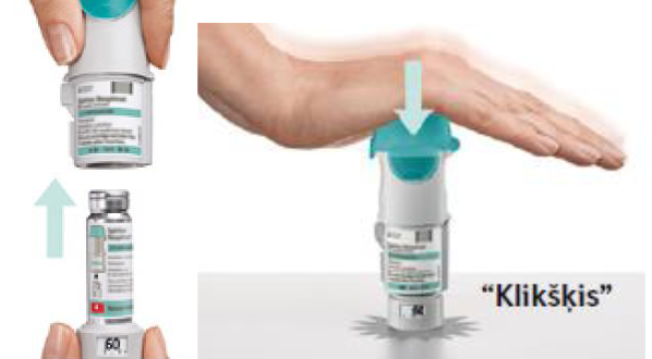 Ievietojiet kārtridžu